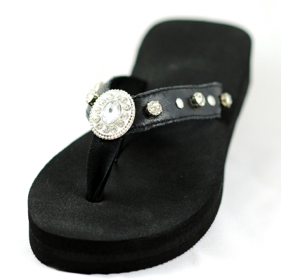Crystal Black flats